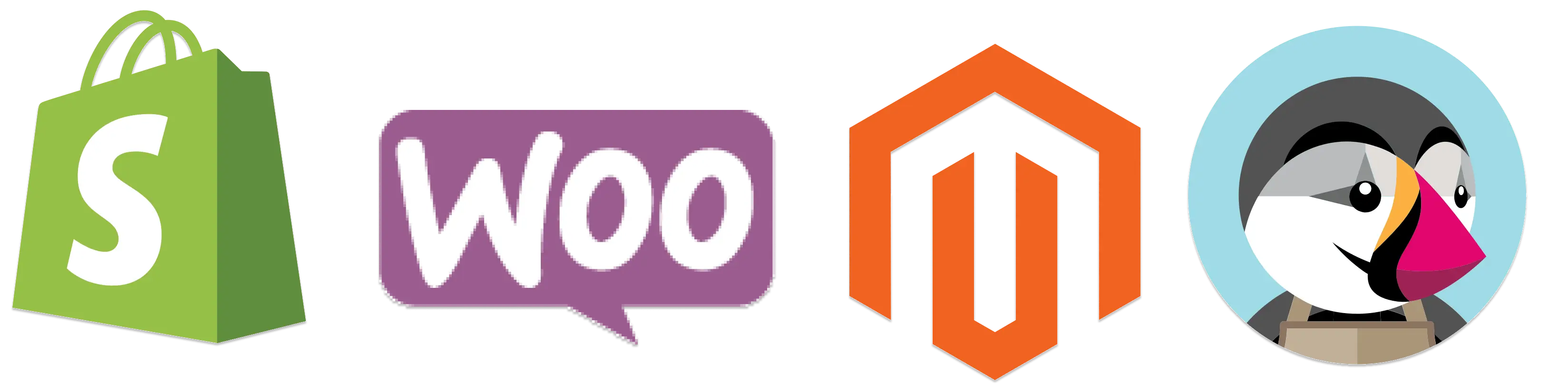 Logos Shopify / Woo Commerce / Magento / Prestashop